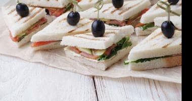 Мини-сендвич нерка - Фуршетное меню для детского праздника с доставкой в Находке