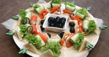 Канапе с Неркой - Фуршетное меню для детского праздника с доставкой в Находке