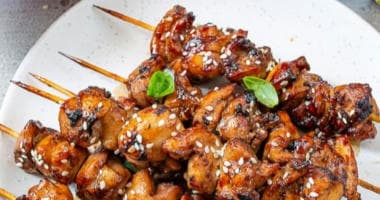 Мини-шашлычок из курицы - Фуршетное меню для детского праздника с доставкой в Находке