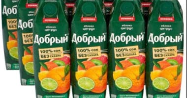 Сок 1л - Напитки для детского праздника с доставкой в Находке