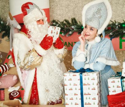 Дедушка мороз и снегурочка  - фото услуги для детского праздника в Находке - фото 7