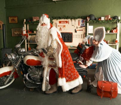 Дедушка мороз и снегурочка  - фото услуги для детского праздника в Находке - фото 11