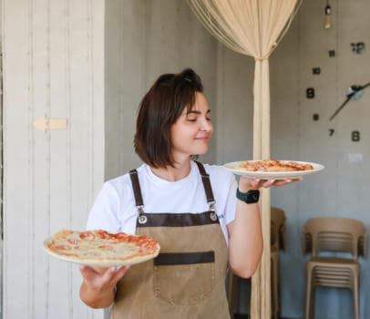 Делаем пиццу - фото услуги для детского праздника в Находке - фото 35