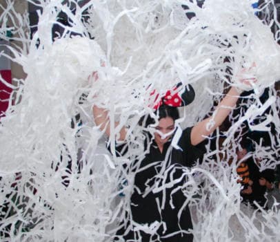 Бумажное шоу - фото услуги для детского праздника в Находке - фото 5