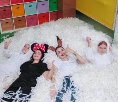 Бумажное шоу - фото услуги для детского праздника в Находке - фото 6