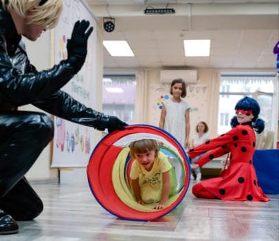 Леди Баг и Супер Кот - фото услуги для детского праздника в Находке - фото 1