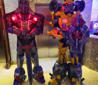 Трансформеры и Супер герои - фото услуги для детского праздника в Находке - фото 2
