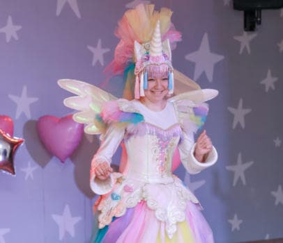 Принцесса единорожка - фото услуги для детского праздника в Находке - фото 1