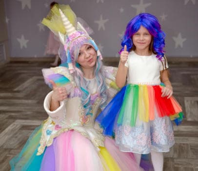 Принцесса единорожка - фото услуги для детского праздника в Находке - фото 3