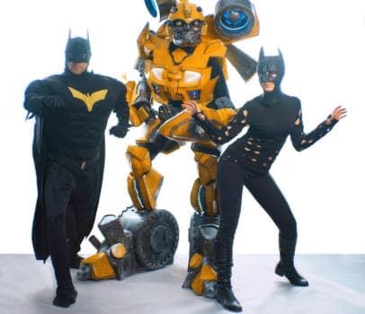 Бэтмен и Женщина кошка сочетается с трансформерами и другими супер-героями - hero в Находке, цена 6000 руб.