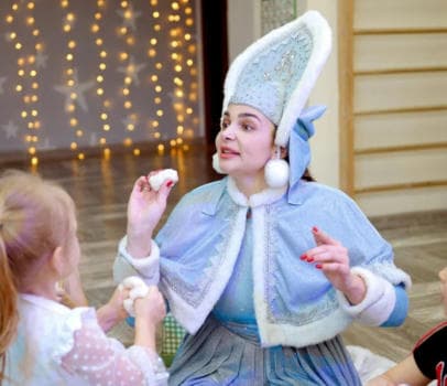 Дедушка мороз и снегурочка  - фото услуги для детского праздника в Находке - фото 16