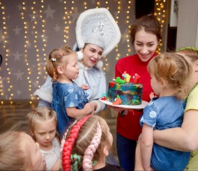 Дедушка мороз и снегурочка  - фото услуги для детского праздника в Находке - фото 20