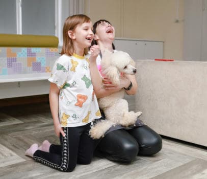 Шоу дрессированных пуделей и голубей - фото услуги для детского праздника в Находке - фото 13