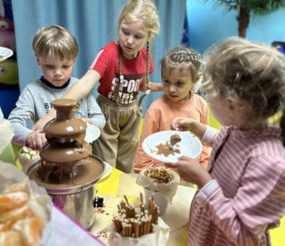 Шоколадный Фонтан - фото услуги для детского праздника в Находке - фото 1