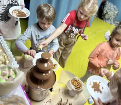 Шоколадный Фонтан - фото услуги для детского праздника в Находке - фото 2