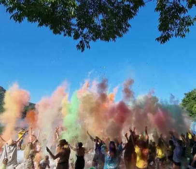 Краски Холи - фото услуги для детского праздника в Находке - фото 4