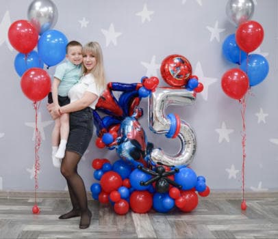 Воздушные шары и декор стоимость всегда индивидуальна - фото услуги для детского праздника в Находке - фото 1