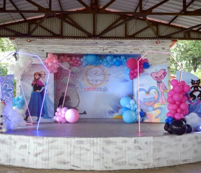 Воздушные шары и декор стоимость всегда индивидуальна - фото услуги для детского праздника в Находке - фото 6