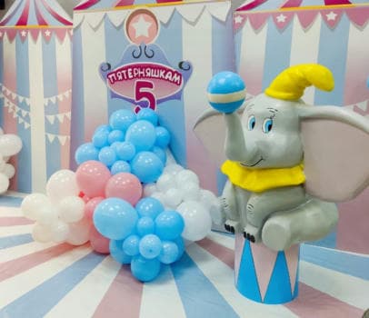 Воздушные шары и декор стоимость всегда индивидуальна - фото услуги для детского праздника в Находке - фото 18