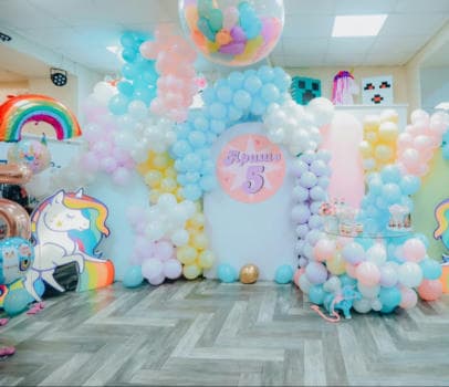 Воздушные шары и декор стоимость всегда индивидуальна - фото услуги для детского праздника в Находке - фото 21