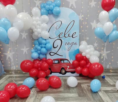 Воздушные шары и декор стоимость всегда индивидуальна - фото услуги для детского праздника в Находке - фото 23