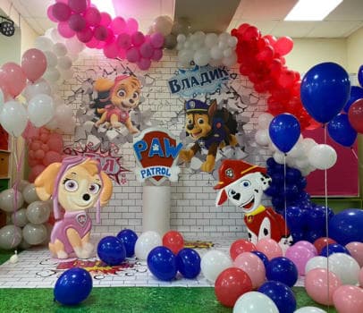 Воздушные шары и декор стоимость всегда индивидуальна - фото услуги для детского праздника в Находке - фото 29