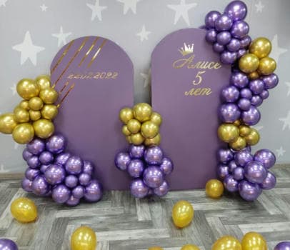 Воздушные шары и декор стоимость всегда индивидуальна - фото услуги для детского праздника в Находке - фото 34