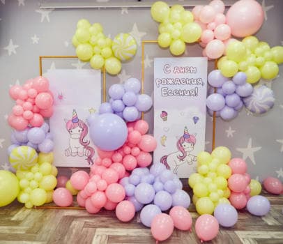 Воздушные шары и декор стоимость всегда индивидуальна - фото услуги для детского праздника в Находке - фото 36