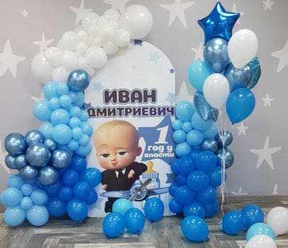 Воздушные шары и декор стоимость всегда индивидуальна - фото услуги для детского праздника в Находке - фото 40