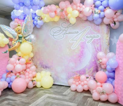 Воздушные шары и декор стоимость всегда индивидуальна - фото услуги для детского праздника в Находке - фото 41