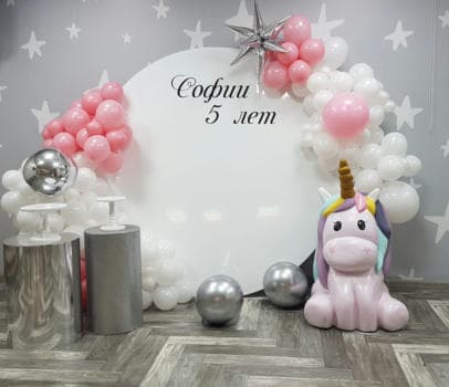 Воздушные шары и декор стоимость всегда индивидуальна - фото услуги для детского праздника в Находке - фото 44