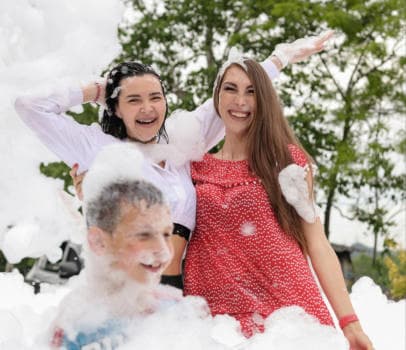 Пенная вечеринка - фото услуги для детского праздника в Находке - фото 16