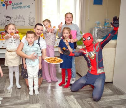 Человек паук - фото услуги для детского праздника в Находке - фото 7