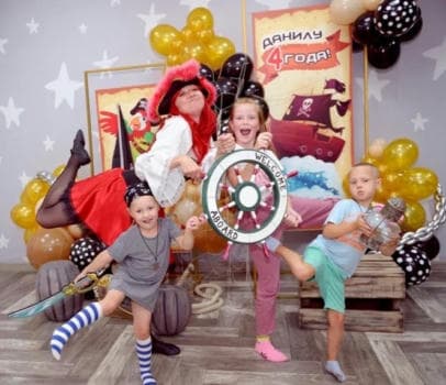 Пиратская вечеринка - фото услуги для детского праздника в Находке - фото 14