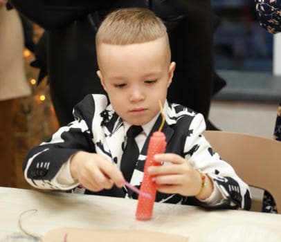 Свечи из вощины - фото услуги для детского праздника в Находке - фото 8