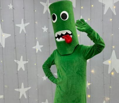 Радужный друг ЗЕЛЕНЫЙ - фото услуги для детского праздника в Находке - фото 3