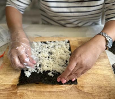 Корейский кимпаб - фото услуги для детского праздника в Находке - фото 3