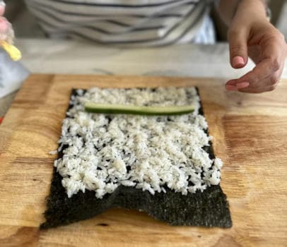 Корейский кимпаб - фото услуги для детского праздника в Находке - фото 4