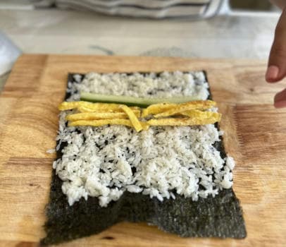 Корейский кимпаб - фото услуги для детского праздника в Находке - фото 5