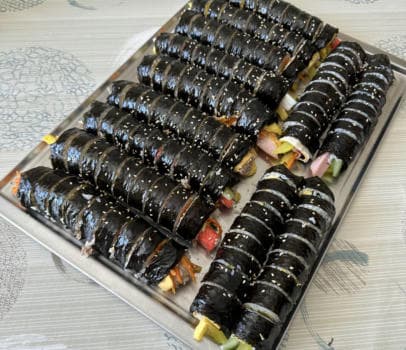 Корейский кимпаб - фото услуги для детского праздника в Находке - фото 8