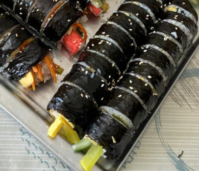 Корейский кимпаб - фото услуги для детского праздника в Находке - фото 9