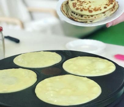 Пан кейки - блинчики - фото услуги для детского праздника в Находке - фото 1