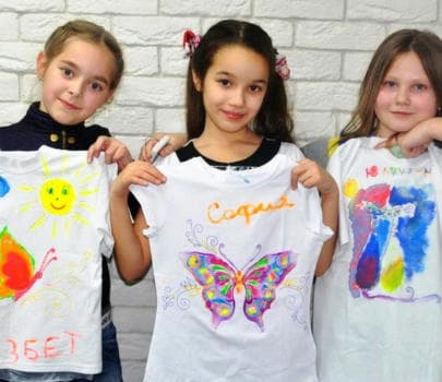 Роспись Футболки  - фото услуги для детского праздника в Находке - фото 2