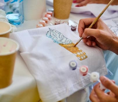 Роспись Футболки  - фото услуги для детского праздника в Находке - фото 5