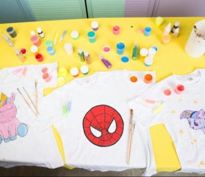 Роспись Футболки  - фото услуги для детского праздника в Находке - фото 6