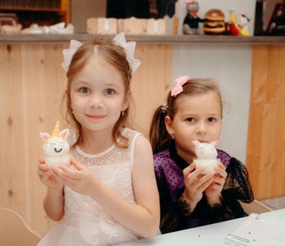 Мороженое с шоко-топпером  - фото услуги для детского праздника в Находке - фото 2