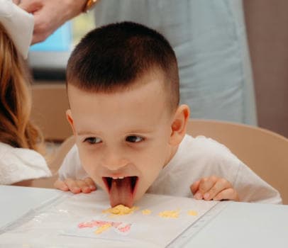 Мороженое с шоко-топпером  - фото услуги для детского праздника в Находке - фото 7