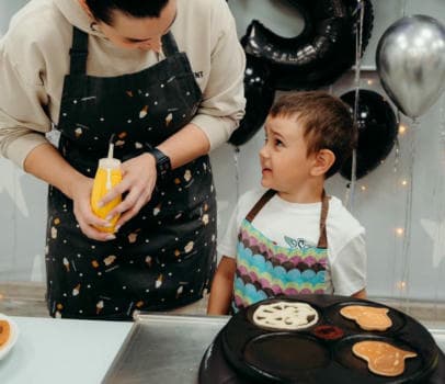 Пан кейки - блинчики - фото услуги для детского праздника в Находке - фото 9