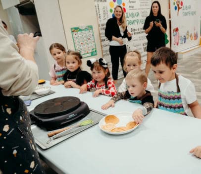 Пан кейки - блинчики - фото услуги для детского праздника в Находке - фото 22