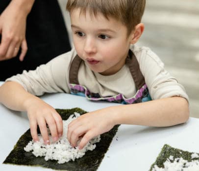 Корейский кимпаб - фото услуги для детского праздника в Находке - фото 16